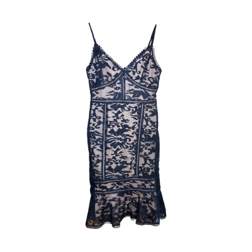 Lulus lace overlay dress (new with tags)